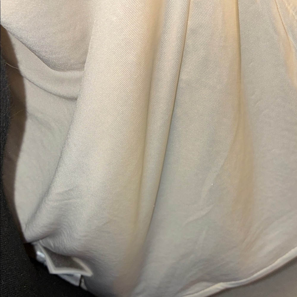 NWT H&M Cream Sequin Cape Jacket - Picture 4 of 7